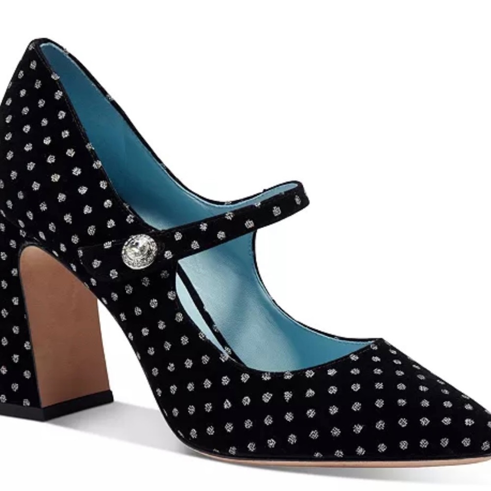 Brand new in box Kate Spade Maren Pumps, size 8.5, black with silver detail.